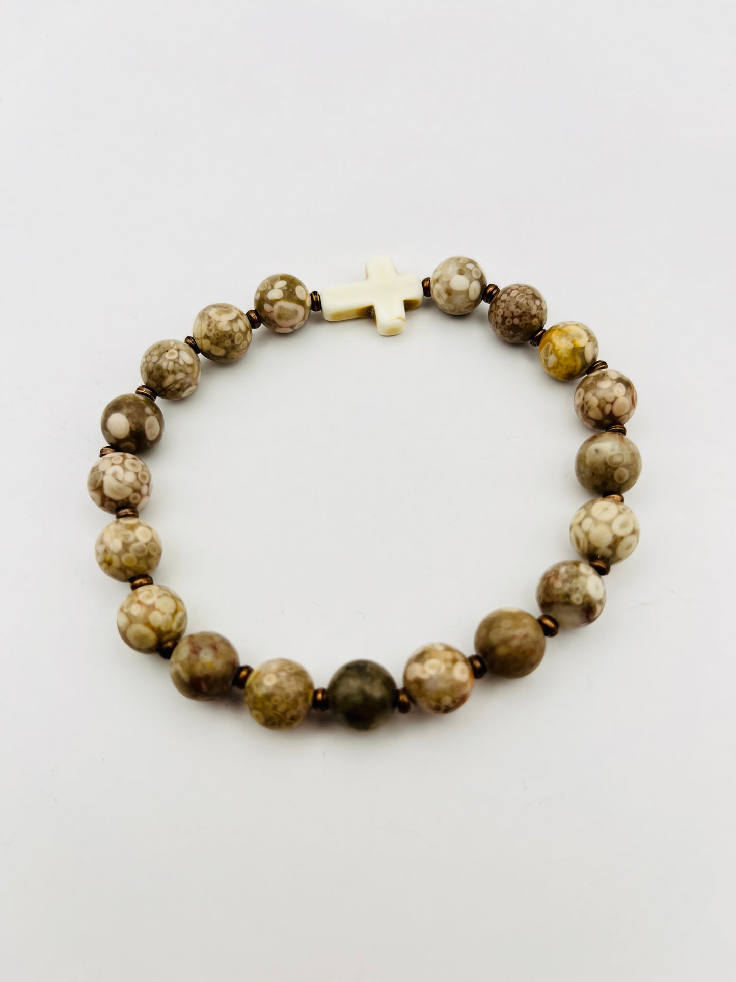 Chakra stone aromatherapy bracelet