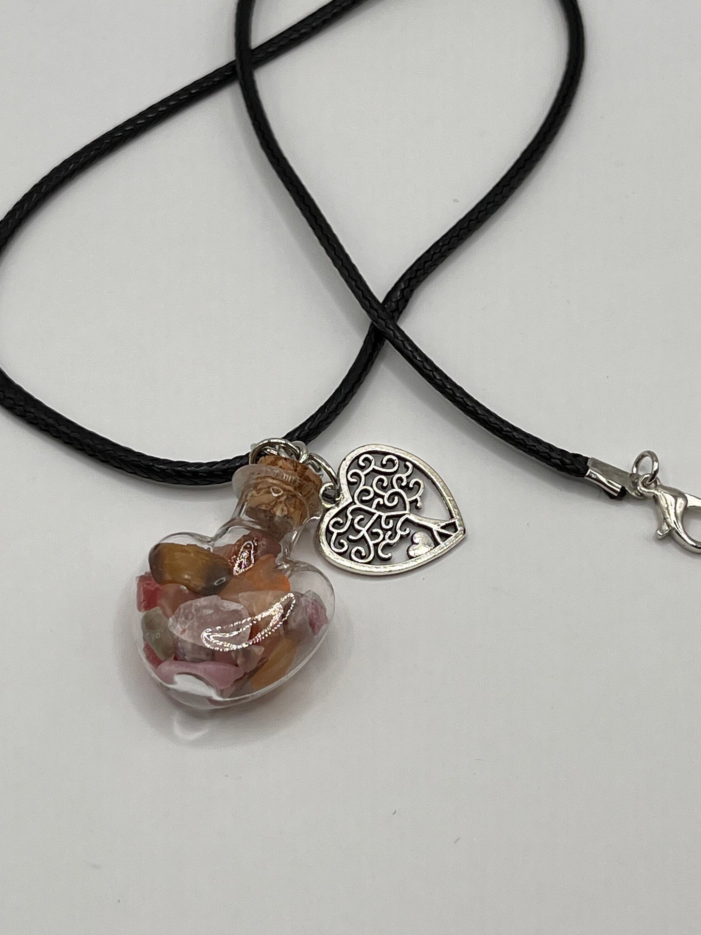 Wish bottle necklace