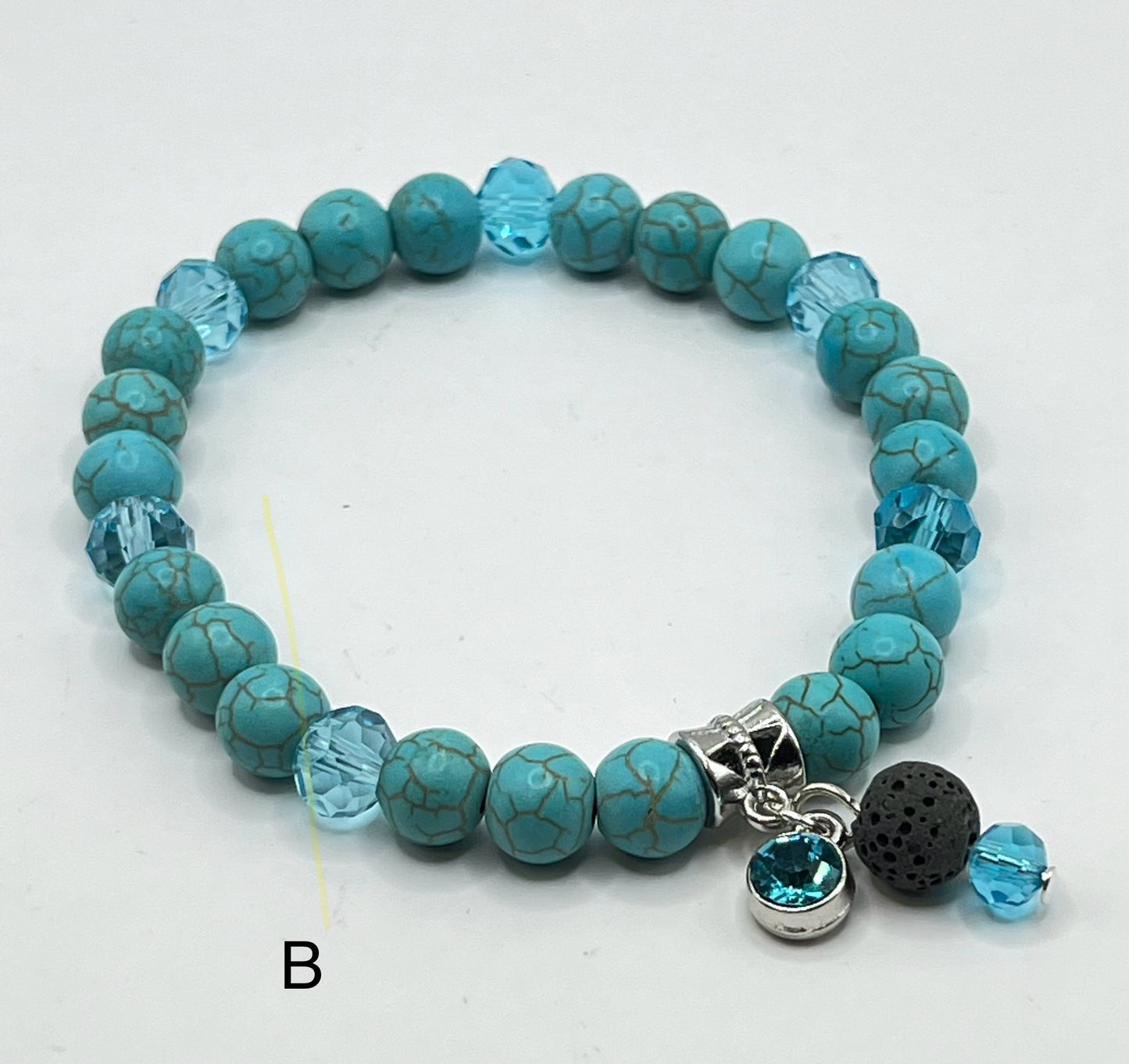 Spring turquoise howlite collection