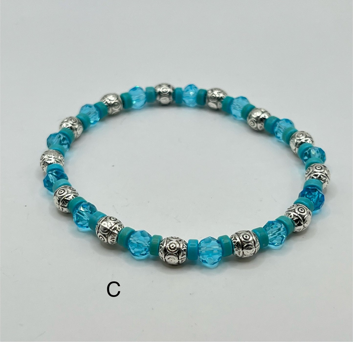 Spring turquoise howlite collection