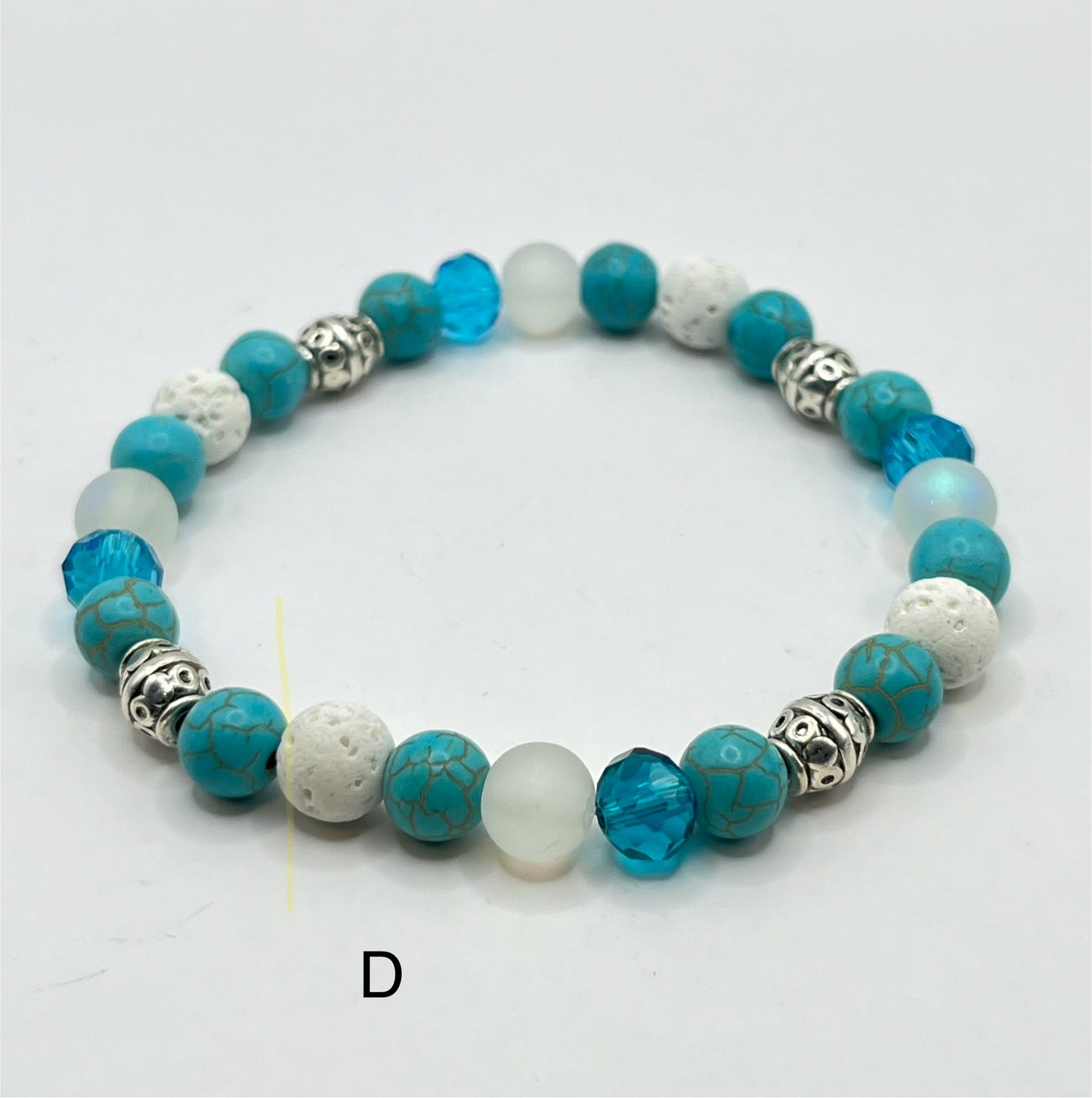 Spring turquoise howlite collection