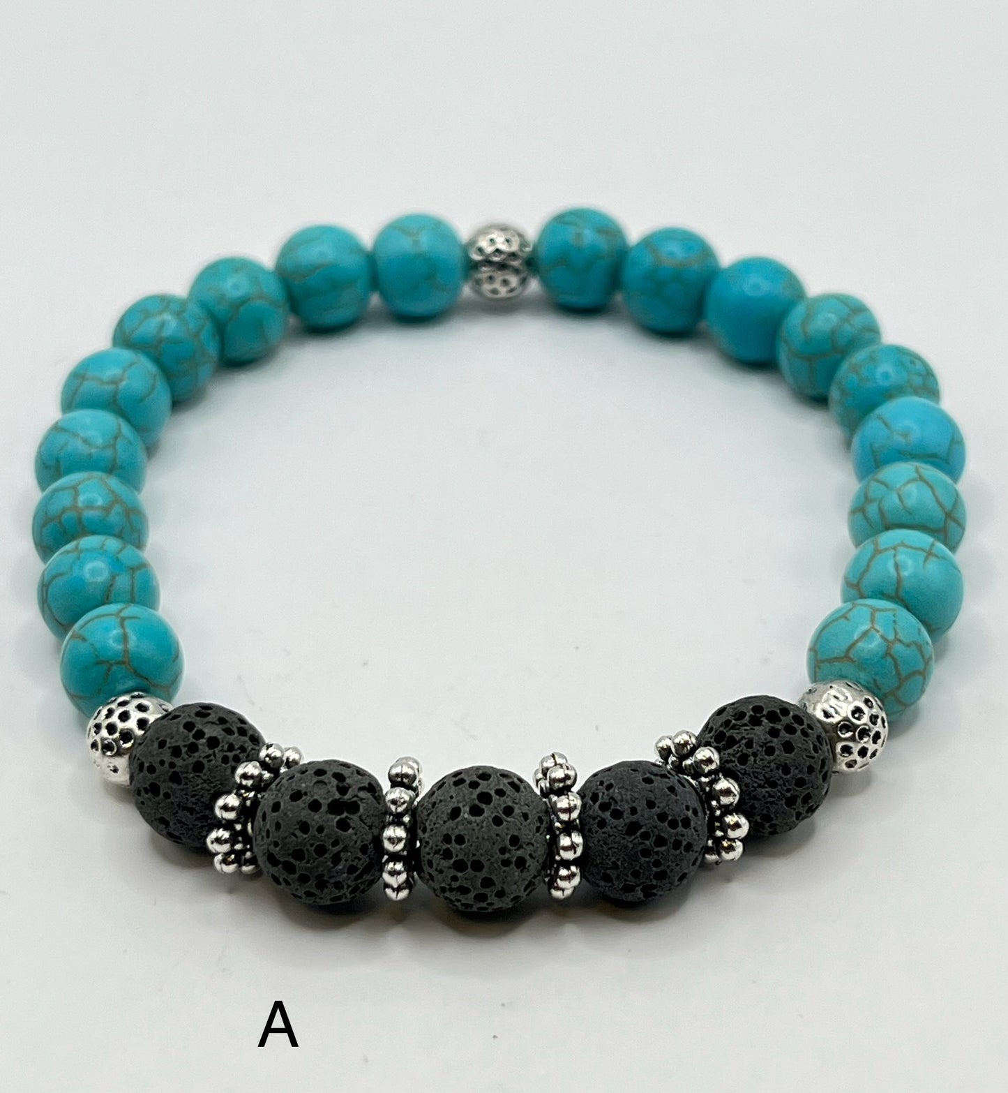 Spring turquoise howlite collection
